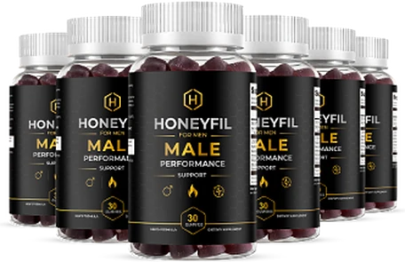 A six-bottle package of HoneyFil