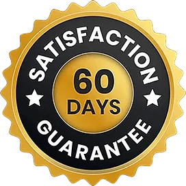 The sixty-day satisfaction promise seal